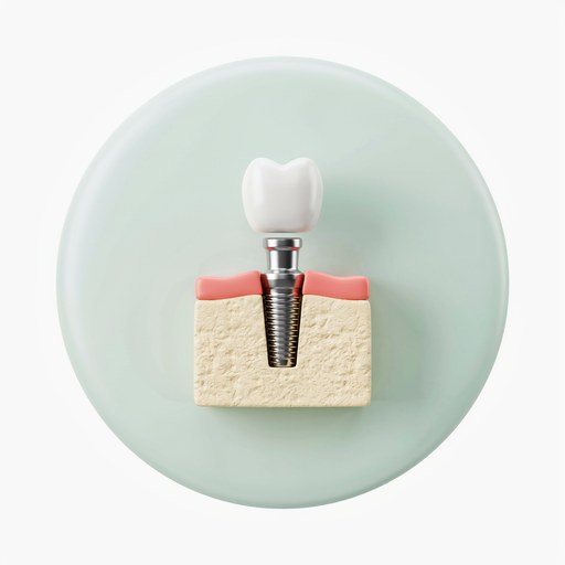 Icône implant dentaire